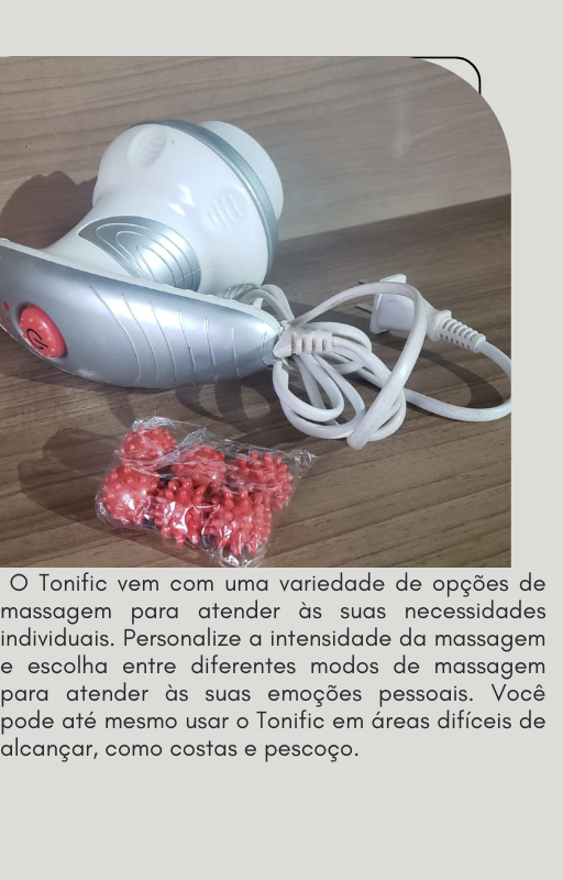 Massageador Tonificador Conquiste o corpo dos seus sonhos!