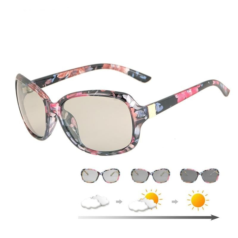 Óculos de Sol Foto Cromático Quadrado Luxury Cosysun Feminino