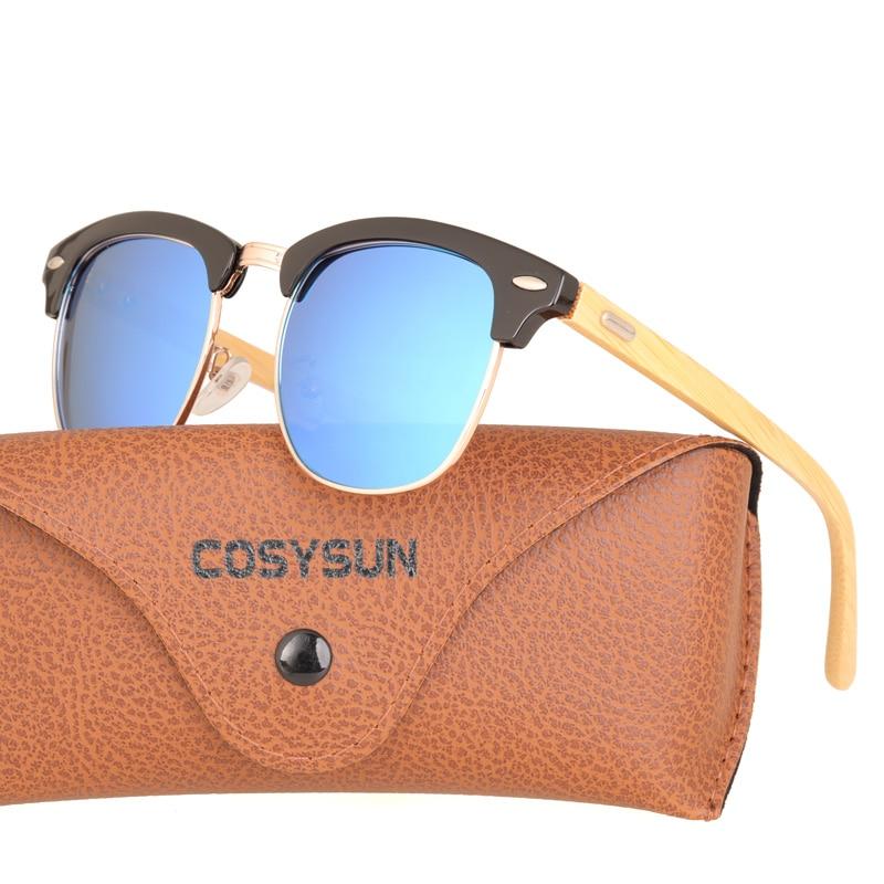 Óculos de Sol Polarizado Cosysun Bamboo Feminino