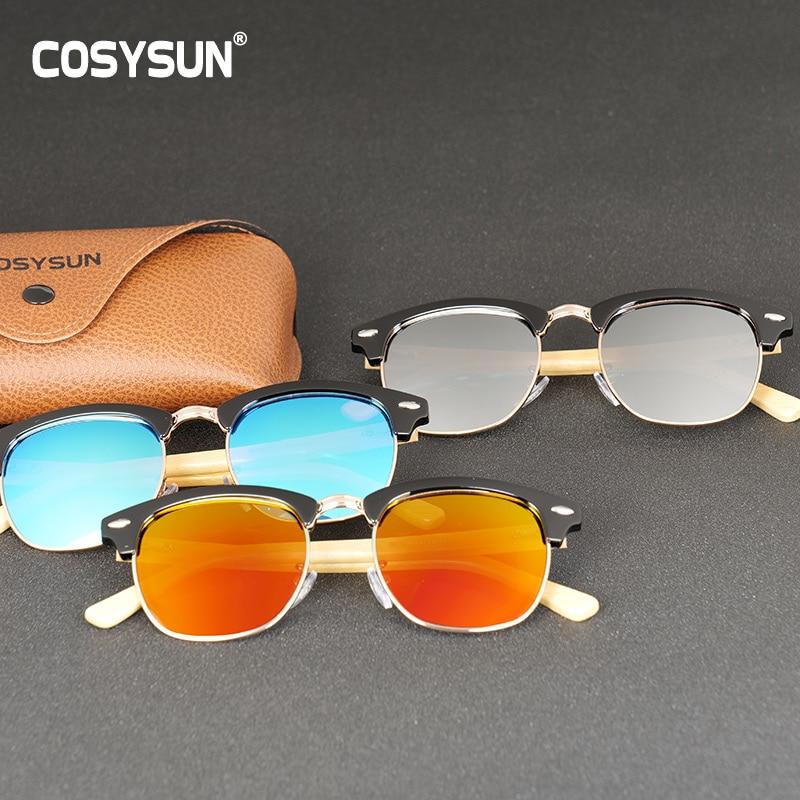 Óculos de Sol Polarizado Cosysun Bamboo Feminino