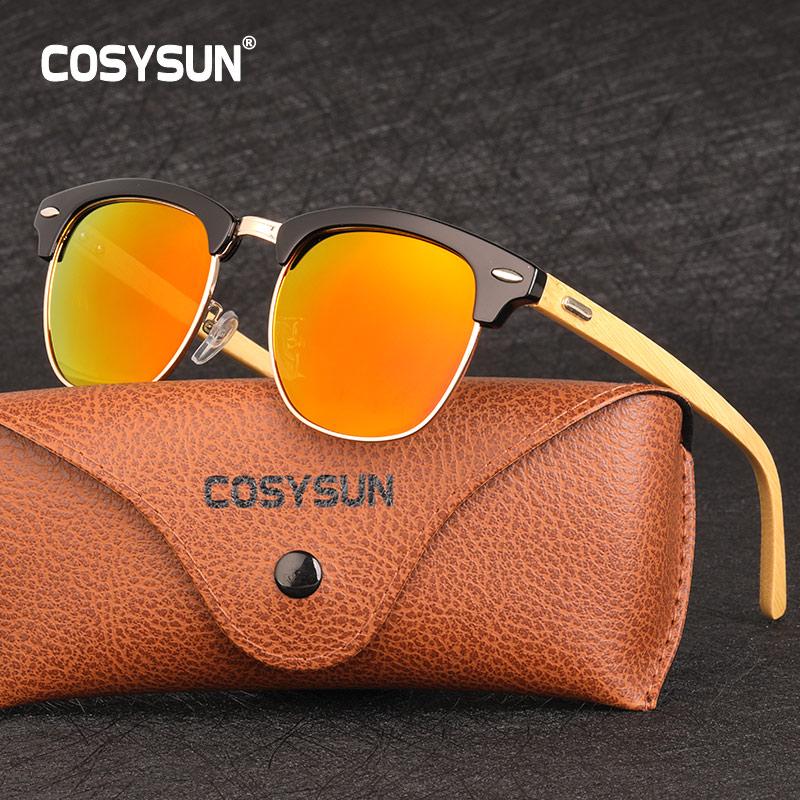 Óculos de Sol Polarizado Cosysun Bamboo Feminino