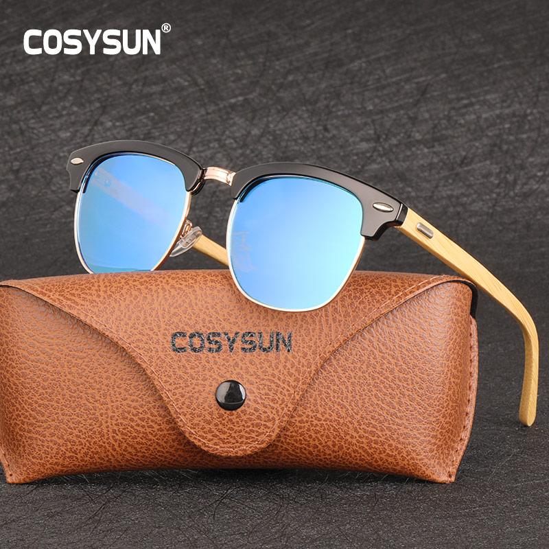 Óculos de Sol Polarizado Cosysun Bamboo Feminino