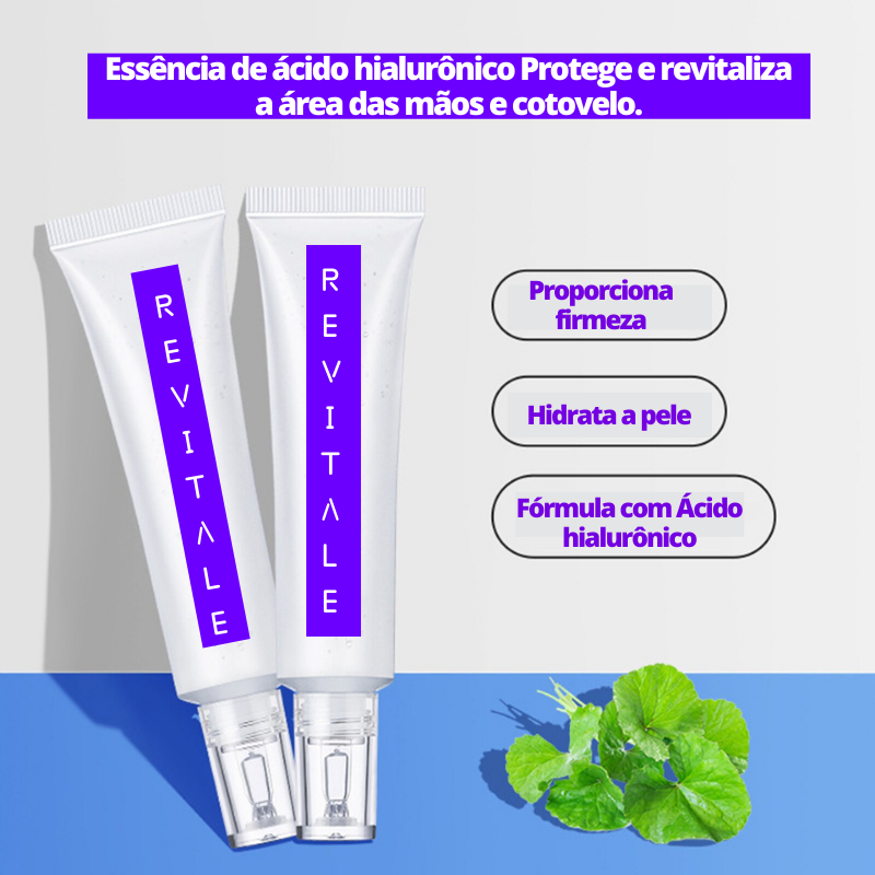 Revitale - Essência para cuidados com as mãos com ácido hialurônico