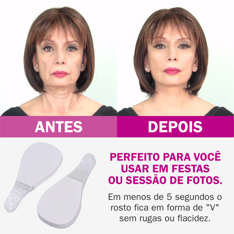 Adesivos facial lifting