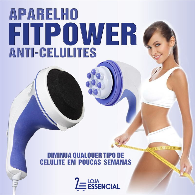 Aparelho FitPower Anti-Celulites