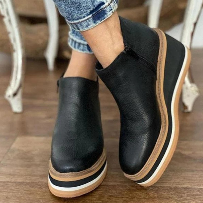 Bota Cano Curto Feminina