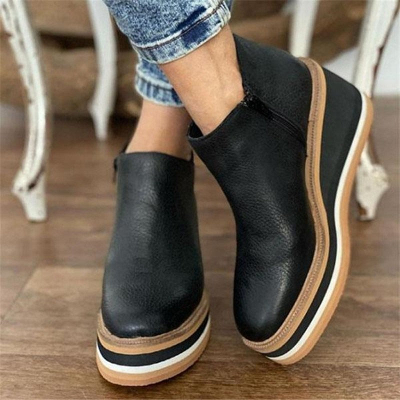 Bota Cano Curto Feminina