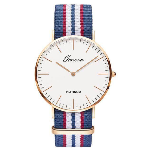 Relógio Geneva Feminino Alpha Classic