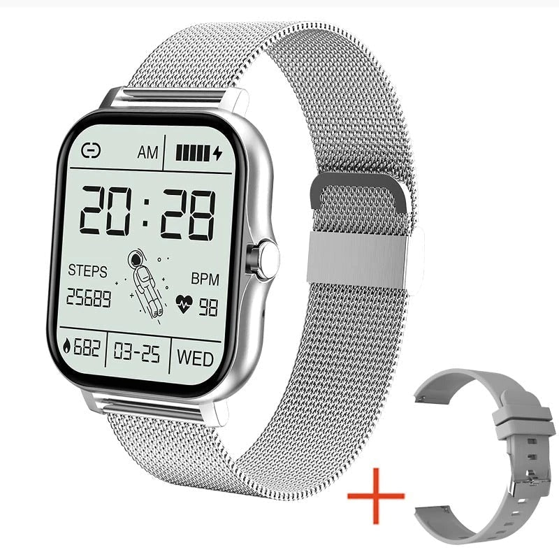 Smartwatch IP67 + Pulseira de Brinde